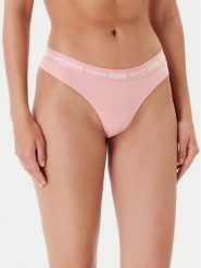 Puma Komplet stringów 907850 Koralowy. Pomarańczowe majtki damskie Puma, z bawełny. Za 79.99 zł.