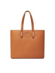 Nine West Torebka CEO-MIA-S211024-9 Brązowy. Brązowe shopperki damskie Nine West, bez wzorów, z materiału, bez dodatków. Za 249.99 zł.