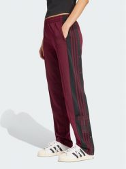Adidas Spodnie dresowe Adibreak Track Tracksuit Bottoms KT0029 Bordowy Regular Fit. Czerwone spodnie dresowe damskie Adidas, bez wzorów, z dresówki. Za 328.99 zł.