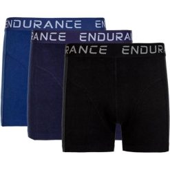 Bokserki Endurance Burke (x3). Bokserki męskie Endurance, bez wzorów, z bawełny. Za 59.99 zł.