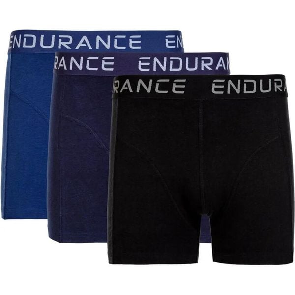 Bokserki Endurance Burke (x3). Białe bokserki męskie Endurance, bez wzorów, z bawełny. Za 123.50 zł.