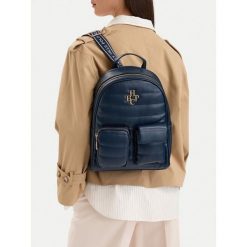 Plecak Beverly Hills Polo Club. Niebieskie plecaki damskie Beverly Hills Polo Club, bez wzorów. Za 229.99 zł.