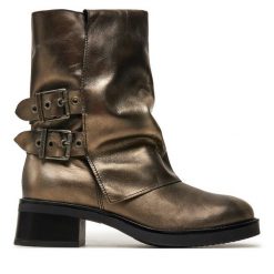 Botki Steve Madden. Żółte botki damskie Steve Madden, bez wzorów, bez obcasa, na płaskiej podeszwie, bez zapięcia. Za 749.99 zł.