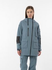 4F Kurtka snowboardowa membrana 15 000 damska XL. Niebieskie kurtki sportowe damskie 4F, na zimę, l, bez wzorów, bez ramiączek, bez kaptura, narciarskie. W wyprzedaży za 279.99 zł.