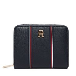 Portfel Tommy Hilfiger. Niebieskie portfele damskie Tommy Hilfiger. Za 269.99 zł.