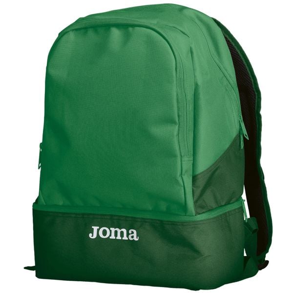 Plecak sportowy Joma Estadio III zielony. Zielone plecaki męskie Joma, bez wzorów, sportowe. Za 69.99 zł.