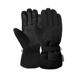 Rękawice damskie REUSCH Susan GORE-TEX. Czarne rękawiczki damskie Reusch, bez wzorów, z gore-texu. Za 405.78 zł.