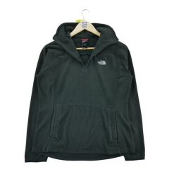 Bluza polarowa damska The North Face. Czarne bluzy damskie The North Face, l, bez wzorów, z polaru, sportowe, bez ramiączek, bez kaptura. Za 106.46 zł.