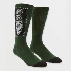 Skarpety Volcom Ent alpine. Szare skarpety męskie Volcom, bez wzorów. Za 80.37 zł.