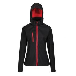 Kurtka Softshellowa Damska Membrana Trójwarstwowa Venturer. Czarne kurtki sportowe damskie Regatta, s, bez wzorów, bez ramiączek, bez kaptura, trekkingowe. Za 240.99 zł.