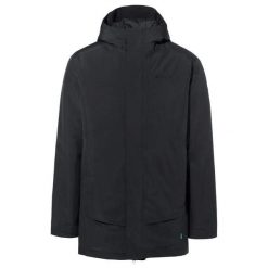 Parka VAUDE Rosemoor padded. Czarne parki męskie Vaude, na zimę, m, bez wzorów, z materiału, biznesowe, bez kołnierzyka, bez kaptura. Za 724.89 zł.