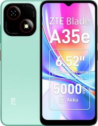ZTE Blade A35e - 4G Smartphone - Dual-SIM - RAM 2 GB / Interner Speicher 64 GB - microSD slot - 6.52" - 1280 x 576 Pixel - rear camera 8 MP - front ca. Smartfony ZTE. Za 386.75 zł.