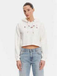 Gaudi Bluza 511BD64033 Écru Regular Fit. Bluzy damskie Gaudi, xs, bez wzorów, z bawełny, bez ramiączek, bez kaptura. Za 249.99 zł.