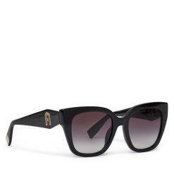 Okulary przeciwsłoneczne Furla. Czarne okulary przeciwsłoneczne damskie Furla. Za 429.99 zł.