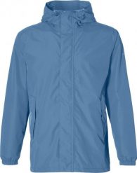 Rowerowa kurtka przeciwdeszczowa Hoga unisex, horizon blue. Niebieskie kurtki męskie BASIL, m, bez wzorów, z materiału, biznesowe, bez kaptura. Za 273.95 zł.