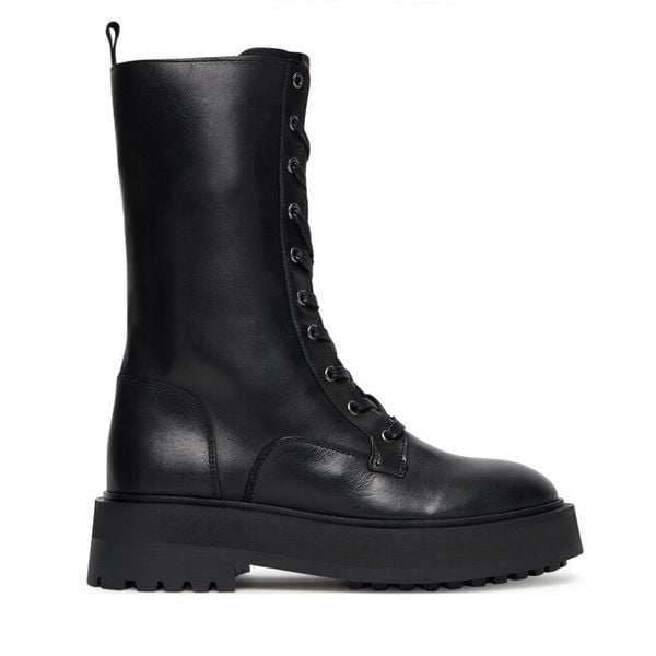 Trapery Aeronautica Militare. Czarne trapery damskie Aeronautica Militare, bez zapięcia. Za 859.99 zł.