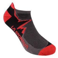 Skarpetki La Sportiva Climbing. Czarne skarpetki damskie La Sportiva, bez wzorów, z materiału. Za 123.50 zł.
