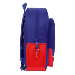 Plecak szkolny Atlético Madrid Poliester 600D. Niebieskie plecaki męskie PRO BRANDS, bez wzorów, z poliesteru. Za 175.35 zł.