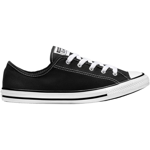 Buty sportowe Converse Chuck Taylor All Star Dainty Canvas. Białe obuwie sportowe damskie Converse, bez wzorów, bez zapięcia. Za 390.00 zł.