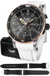 Zegarek Vostok Europe Zegarek męski Vostok Europe PX84-511E769SW biały. Białe zegarki męskie Vostok Europe, bez wzorów. Za 3,630.00 zł.