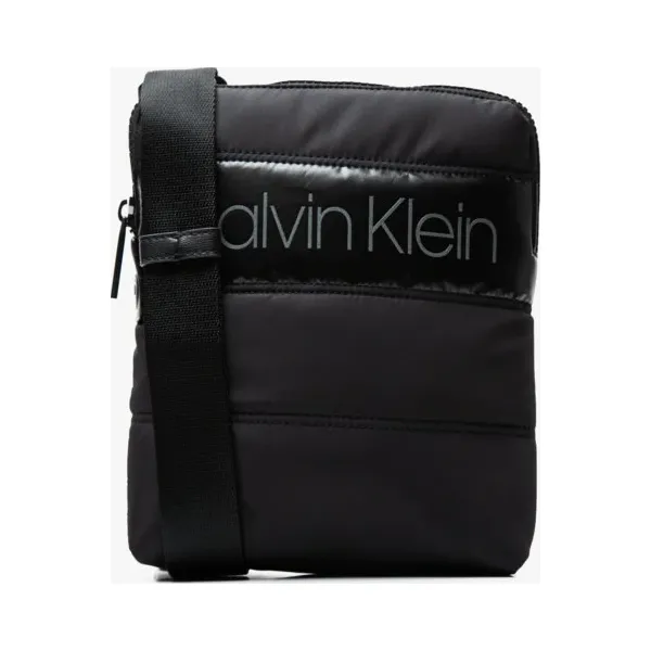 Calvin Klein Torba Puffer Flat Crossover , czarny, rozmiar ONE SIZE. Czarne torby na ramię męskie Calvin Klein, z materiału, małe. Za 299.99 zł.