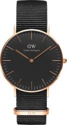 Zegarek Daniel Wellington Zegarek damski Daniel Wellington DW00100150 czarny. Czarne zegarki damskie Daniel Wellington. Za 519.00 zł.