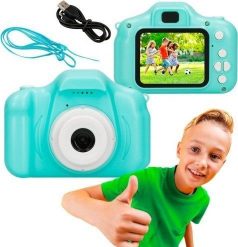 Kamera cyfrowa ExtraLink EXTRALINK KIDS CAMERA H20 BLUE. Aparaty kompaktowe ExtraLink. Za 68.81 zł.