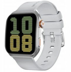 Smartwatch Weofly Edge 2 srebrny. Szare zegarki smartwatch Slowmoose, bez wzorów. Za 230.85 zł.