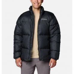 Kurtka Zimowa Męska Columbia Puffect III. Czarne kurtki męskie Columbia, na zimę, l, bez wzorów, z materiału, sportowe, bez kaptura. Za 599.00 zł.