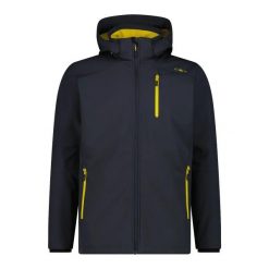 Kurtka z odpinanym kapturem CMP. Niebieskie kurtki sportowe męskie CMP, xl, bez wzorów, z materiału, z kapturem, trekkingowe. Za 398.45 zł.