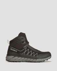 Buty trekkingowe męskie Dolomite Croda Nera High GTX. Czarne trekkingi męskie Dolomite, z gore-texu, bez zapięcia. Za 895.85 zł.