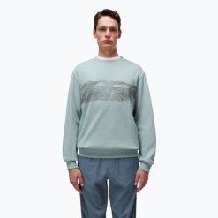 Bluza męska Napapijri B-Vanni C. Zielone bluzy męskie Napapijri, m, bez wzorów, bez ramiączek, bez kaptura. Za 289.99 zł.