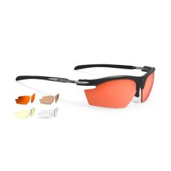 Okulary Rudy Project RYDON MATTE BLACK - 5 LENSES KIT. Brązowe okulary przeciwsłoneczne damskie Rudy Project. Za 1,099.99 zł.