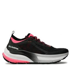 Buty do biegania Scarpa. Czarne obuwie sportowe damskie Scarpa, bez wzorów, bez zapięcia, do biegania. Za 489.99 zł.