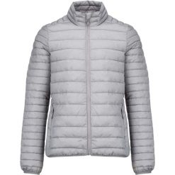 Kurtka puchowa Kariban Légère. Szare kurtki męskie KARIBAN, l, bez wzorów, z puchu, bez kaptura. Za 277.00 zł.