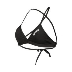 Arena Dames Bikini Topje Team Tie Back Zwart. Czarne stroje kąpielowe damskie ARENA, bez wzorów, z poliesteru. Za 148.00 zł.