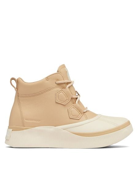 Sorel Botki Out N About™ Iv Classic Wp 2088161209 Brązowy. Brązowe botki damskie Sorel, bez wzorów, ze skóry, bez obcasa, na płaskiej podeszwie, bez zapięcia. Za 399.99 zł.