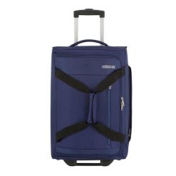 Torba podróżna Heat Wave 45 l. Niebieskie torby podróżne damskie American Tourister, bez wzorów. Za 349.99 zł.