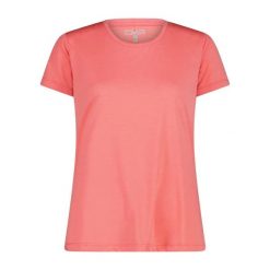 T-shirt damski CMP. Brązowe t-shirty damskie CMP, l, bez wzorów, z jersey, sportowe, bez kołnierzyka, bez ramiączek. Za 134.50 zł.
