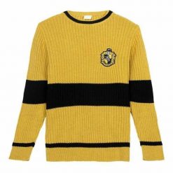 Sweter Męski Harry Potter XL. Żółte swetry męskie MBRANDS, m, bez wzorów, bez kołnierzyka, bez ramiączek. Za 162.95 zł.