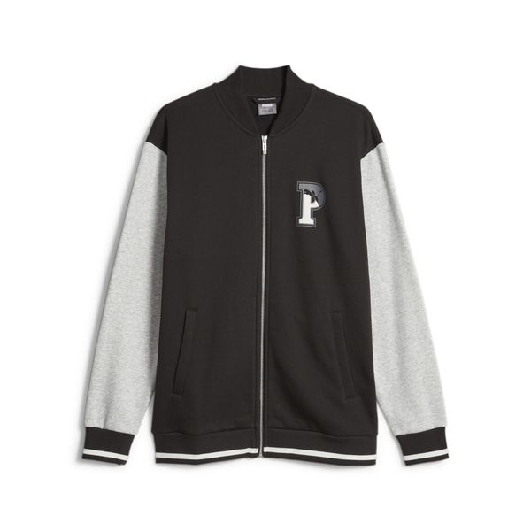 Kurtka Mężczyzna Puma Squad czarny. Czarne kurtki męskie Puma, m, bez wzorów, z bawełny, eleganckie, bez kaptura. Za 257.20 zł.