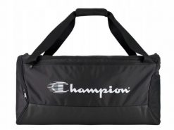 Torba Champion Small Duffel. Czarne torby na ramię męskie Champion, z materiału, na ramię. Za 125.99 zł.