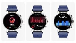 Smartwatch zegarek sportowy IMIKI Holo Ultra Blue. Niebieskie, cyfrowe zegarki męskie IMIKI, z aplikacjami. Za 329.00 zł.