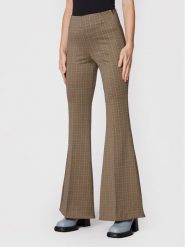 Liu Jo Spodnie materiałowe WF2257 J4044 Beżowy Regular Fit. Brązowe spodnie materiałowe damskie Liu Jo, bez wzorów, z materiału. Za 829.99 zł.