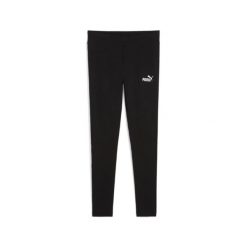Puma Legginsy Ess Tape 68501401. Czarne legginsy damskie Puma, bez wzorów, z bawełny. Za 105.15 zł.