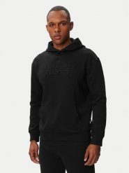 Beverly Hills Polo Club Bluza M6340T Czarny Regular Fit. Czarne bluzy męskie Beverly Hills Polo Club, m, bez wzorów, z bawełny, bez ramiączek, bez kaptura. Za 296.99 zł.