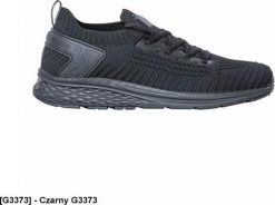 Ardon AMBLE WHITE G33 - męskie półbuty sportowe, cholewka dzianina, lekkie, wygodne, podeszwa EVA/guma - Czarny G3373 36. Białe buty sportowe męskie Ardon, bez wzorów, z dzianiny, bez zapięcia. Za 132.70 zł.