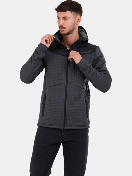 Sweter męski Fundango Ashford. Czarne swetry męskie FUNDANGO, na zimę, l, bez wzorów, z materiału, bez kołnierzyka, bez ramiączek. Za 349.00 zł.