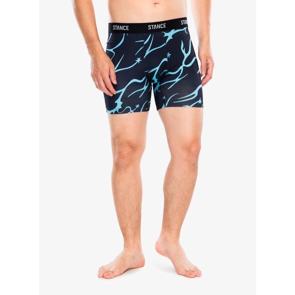 Bokserki termoaktywne męskie Stance Y2K Boxer Brief. Czarne bokserki męskie Stance, bez wzorów. Za 78.99 zł.