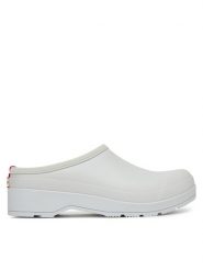 Hunter Klapki WFF1002RMA Szary. Szare klapki damskie Hunter, bez wzorów, z tworzywa sztucznego, bez obcasa, bez zapięcia. Za 269.99 zł.